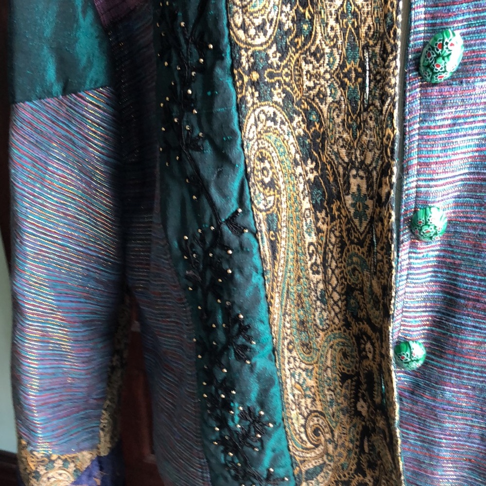 Sandy Starkman Patchwork Jacket/Embroidered And B… - image 4